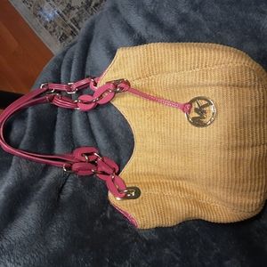Michael Kors Woven Handbag